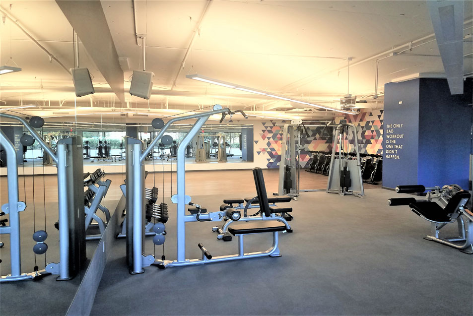 gym commercial remodel